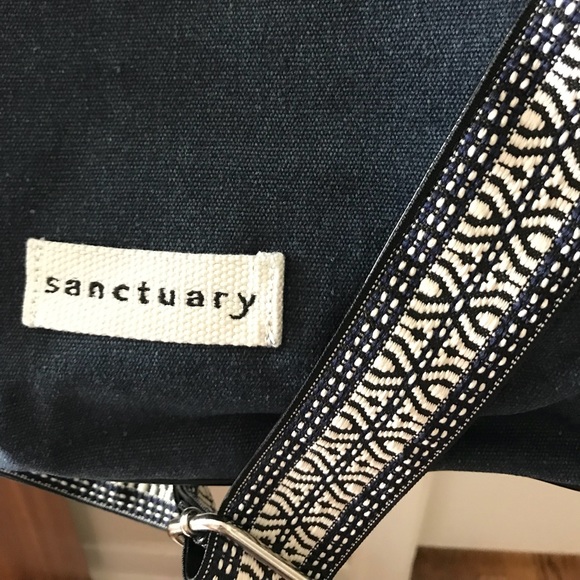 Anthropologie Sanctuary Downtown Denim Tote - Picture 4 of 8